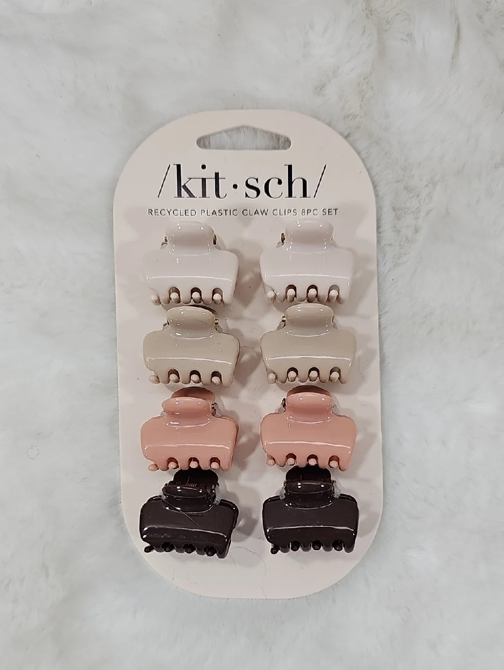 Kitsch 8pc Plastic Claw Clips